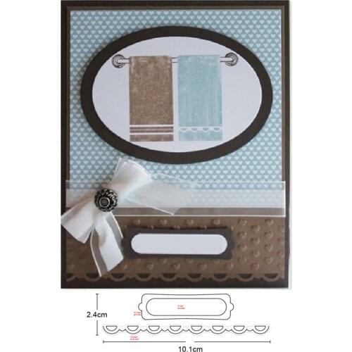 Metal cutting dies label stripe border cut die mold decoration Scrapbook paper craft knife mould blade punch stencils dies