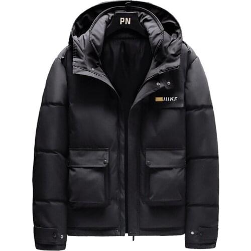 Men Jacket Coats Winter Casual Cotton Warm Zipper Parkas Mens Clothing Thick Waterproof Outwear Hooded Jackets Hombre