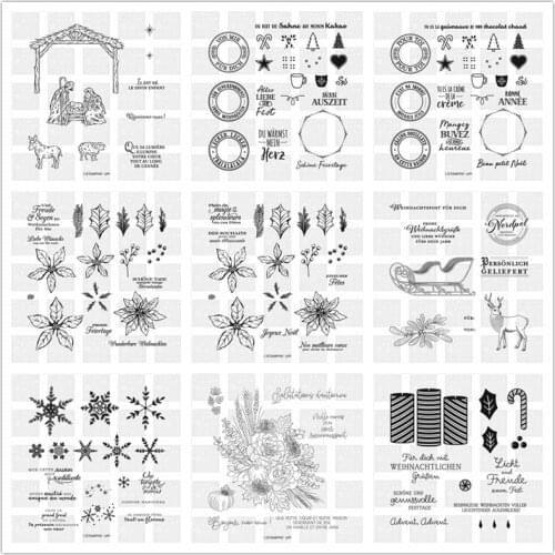 French Metal Cutting Dies And Stamps Scrapbooking Decora Paper Card Embossed Photo Album Craft Template New Stamps And Dies 2021