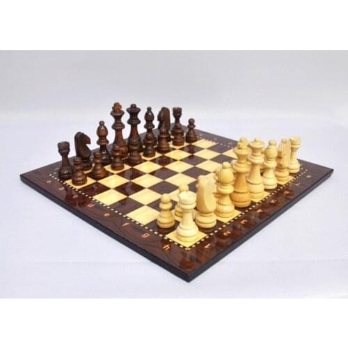 5 No Jumbo Size Luxury Chess set Wood Figure 40 × 40