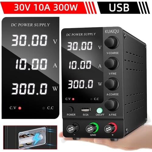 Newest 30V 10A Lab Adjustable Power Supply Laboratory Bench Source Digital Universal Switching Fonte De Bancada Switch Powers