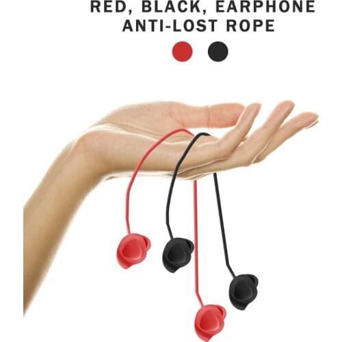Anti-Lost Strap Soft Silicone Headset Hanging Neck Rope Sweatproof Waterproof Sport Accessories for Samsung Galaxy Buds Earphone