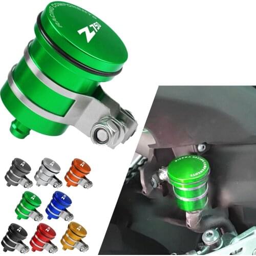 For KAWASAKI Z750 Z750R Z750S Motorcycle Brake Fluid Reservoir Clutch Cylinder Tank Oil Fluid Cup For KAWASAKI Z 750 Z750R S