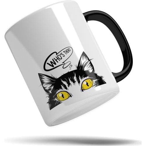 Cat printed Mug
