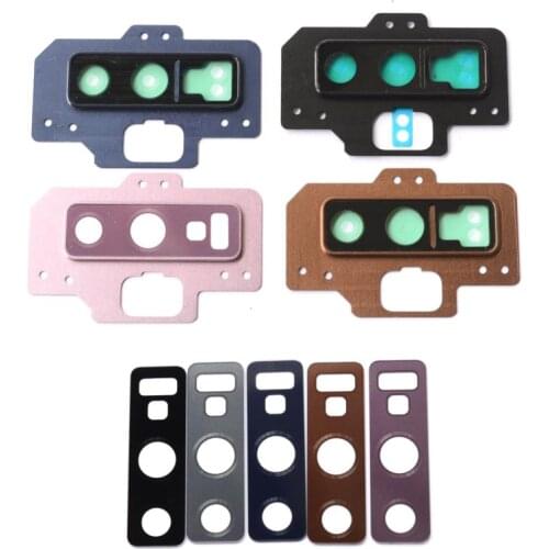 Back Camera Glass For Samsung Galaxy Note 9 Rear Camera Lens Glass With Frame Repair Parts