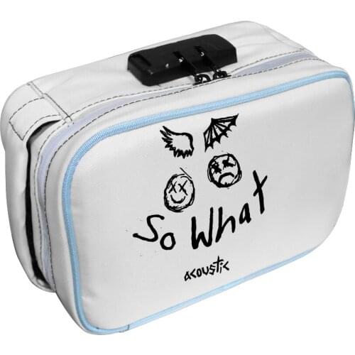 JADEN HOSSLER merch 3D Merch Oxford cloth 3D printing Deodorant Tobacco Bag Storage Bag Cosmetic Bag