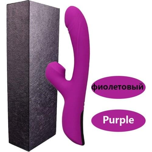 Heating Sucking Vibrator Vagina Clitoris Stimulator G-spot Sucker Dildo Erotic Masturbator Adult Sex Toys For Women Sex Shop