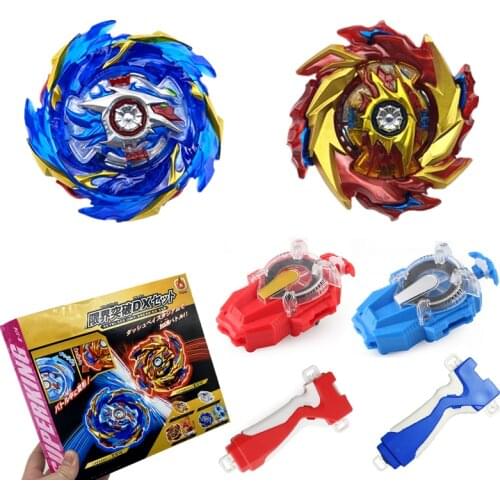 Toupie Beyblades Burst Metal Fusion with Sparking Launcher B174 2 in 1 Alloy Spinner Gyroscope Set Toys for Children