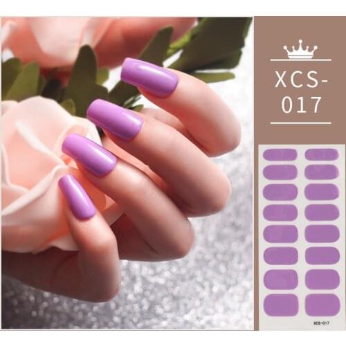 1 Sheet Glitter Series Powder Sequins Fashion Nail Art Stickers Collection Manicure DIY Nail Polish Strips Wraps for Party Decor