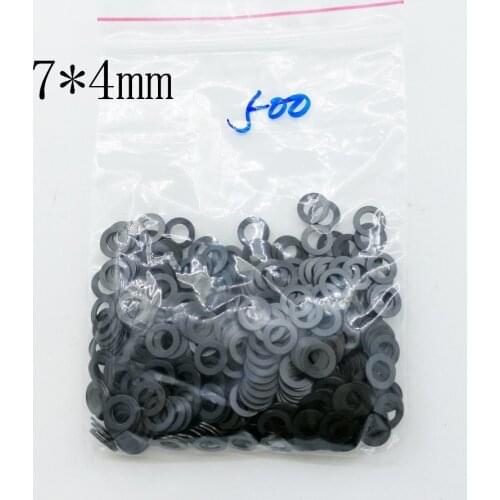 100pcs/lot 6*4mm 7*4mm 7*5mm pet hair Scissors parts graphite washers