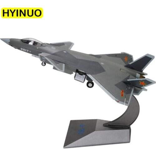 1/48 Black Stealth Jet Alloy Fourth Generation bombing Fighter Plane 20 J20 Static Simulation Aircraft Toy Static Model MEMORIAL