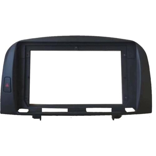 2 din Car radio Center Stereo Audio Radio DVD GPS Plate Panel Frame Fascia Replacement For Hyundai Sonata NF 2004-2006 Dash Kit