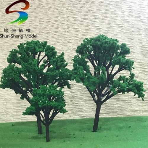 2019NEW Scale Architectural Model Trees Landscape Scenery Miniatures Tree Building Kits Toys for Children