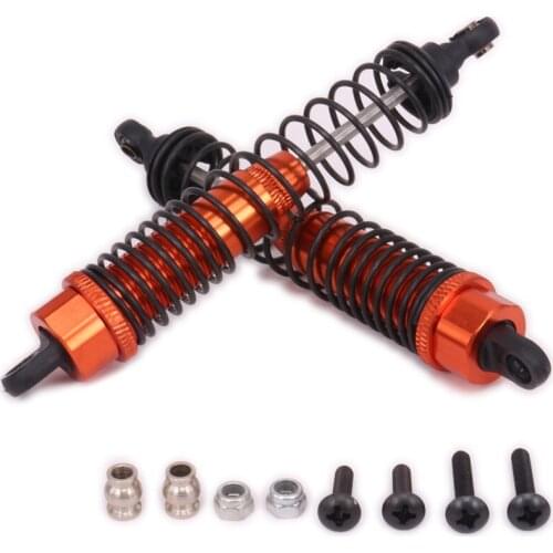 2x oil filled type length adjustable rear shock absorber for rc hobby model car 1/10 kyosho optima 4WD