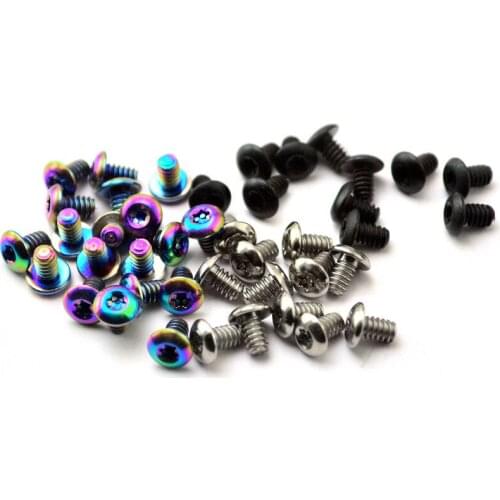 3 pcs/Set Titanium Alloy Screws For Steel Flame Flashlight Back Clip BOSS OKLUMA Barrel Flashligh MCG Jeff Hanko Machine Works