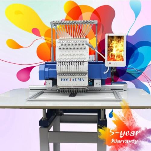 High Speed 1 Head Small Computer Embroidery Machine Suppliers Prices For Sale Computerized T-shirt