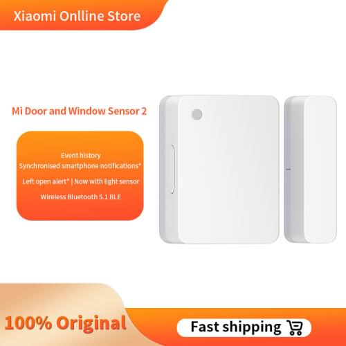 Xiaomi Mi Smart Digital Thermometer 2 Mijia Bluetooth Wireless Sensor Electric Thermo-Hygrometer 1.5’’ LCD Screen Smart Linkage