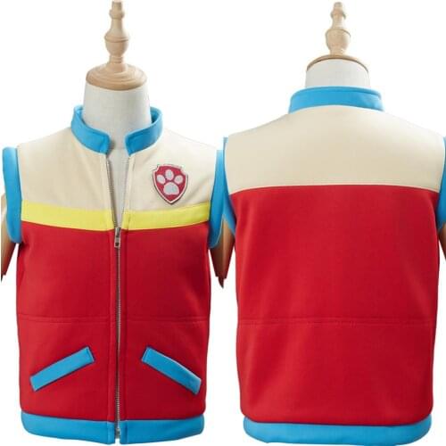 Anime Ryder Kids Costume Cosplay Full Set Uniform For Children Kids Party Hallween Carnival Costume Vest Only
