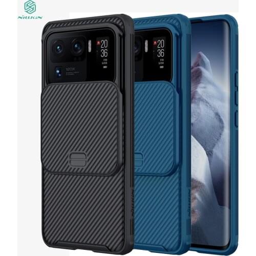 For Xiaomi mi 11 Ultra Case Cover NILLKIN Slide Cover Camera Protection Case Cover Anti-skid For Xiaomi mi 11 Ultra 11 Pro