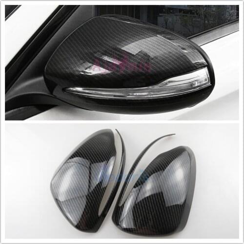 For Mercedes Benz AMG E Class 2016 2017 2018 W213 E200 E300 E400 Car Styling Rearview Mirror Cover Side Wing Cap Shell Case Trim