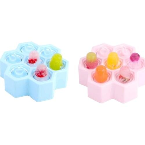 Popsicle Molds for Kids Silicone Mini Popsicle Maker Ice Molds Easy Release and Reusable for Diy Ice Cream