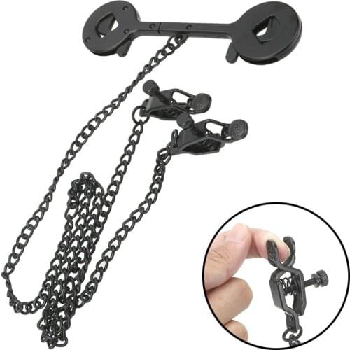 Labia nipple breast clip chain clitoral stimulator adult game female G-point massage women sex toys for couples