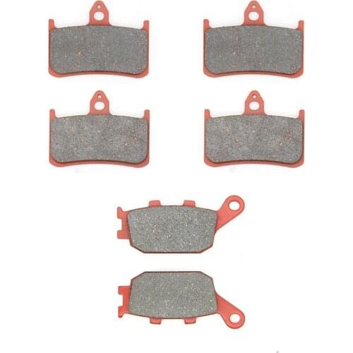 MEXITAL Motorbike Brake Pads Front Rear for CB 900 F Hornet 919 (02-07)/CB 1000 F (93-97)/VTR 1000 F (97-06) 187-187-174-1