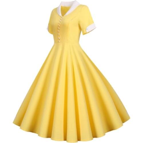 Желтые летние платья LAUZUOLA China At AliExpress