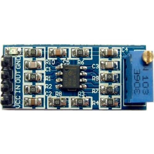 LM358 100 times gain signal amplifying module operational amplifier module