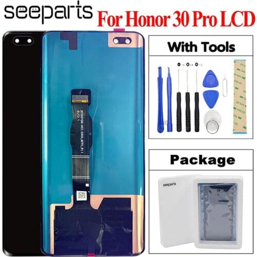 Original 6.57 " Display for Huawei Nova 7 Pro LCD Honor 30 Pro Display Touch Screen Digitizer EBG-AN00 Huawei Honor 30 Pro LCD