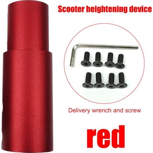 Electrical Scooter Handlebar Extension Pipe Heightening Tube Re-equip Device for Xiaomi M365/Pro 2 Fixing Part Kit