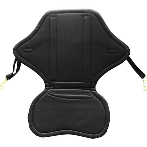 Universal Kayak Seat Padded with Back Support with Adjustable Straps for Kayaking Canoeing Rafting Fishing