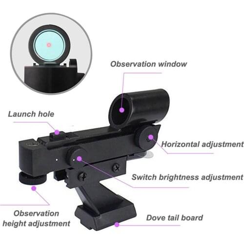 Red Dot Finder Scope Star Finder Viewfinder for Celestron 80EQ 80DX SE SLT