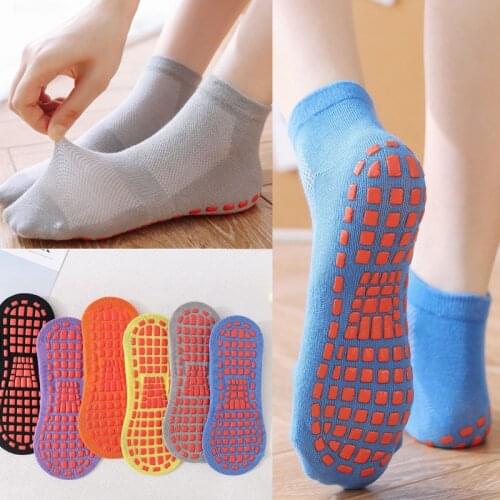 Women Yoga Socks Quick-Dry Silicone Non-Slip Floor Socks Breathable Cotton Dance Ballet Fitness Non-Slip Pilates Ballet Socks