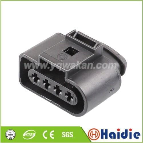 2sets 4pin auto wiring harness plug cable electric plug connector 638245-1