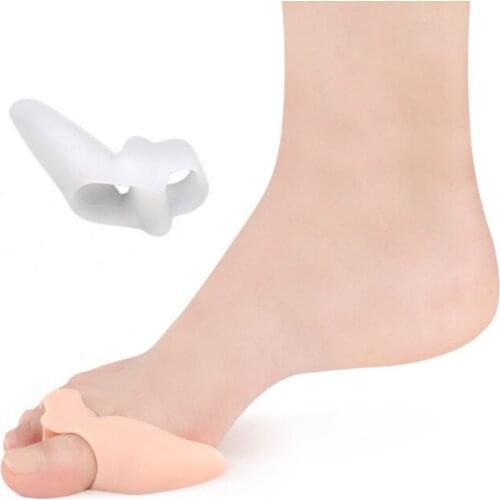 2pcs Toe Correct Cover Nursing Protector Case Cap Foot Care Correction Tools