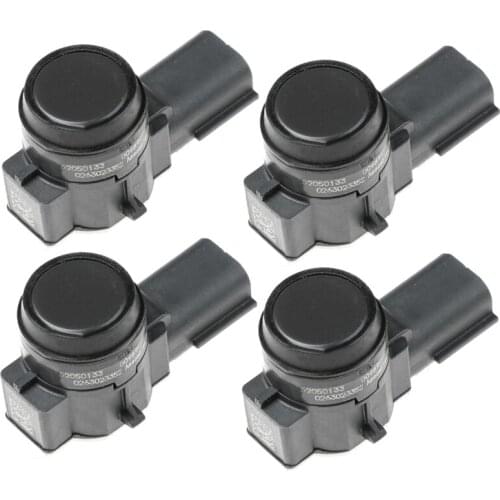 4Pcs Car PDC Reverse Backup Parking Sensor Bumper Park Assist Detector for GM Cadillac Chevrolet Buick GMC Sierra Yukon