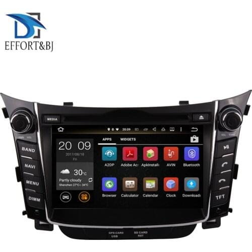 Android 9.0 Car DVD player GPS Navigation Headunit For Hyundai I30 2012-2016 multimedia Tape Recorder Car Stereo Screen Radio