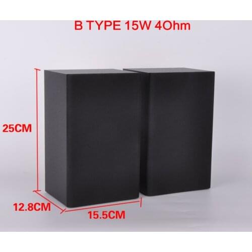 4 Inch 30W High Power HiFi Speaker Home Theater Surround Speaker DIY Fever Desktop Full Range Speaker Passive Bookshelf Speaker