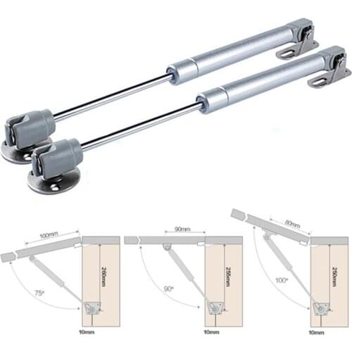 Furniture Cabinet Hydraulic Support Rod Soft Close Hinge Hydraulic Gas Lift Strut Support Pressure: 80/100N