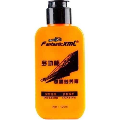 Auto Leather Renovated Coating Paste Agent Car Center paste Maintenance Leather Seat Console Decontamination