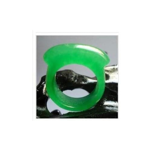 Malay jade jadeite jade ring ring pull that male and female lovers of fine jade