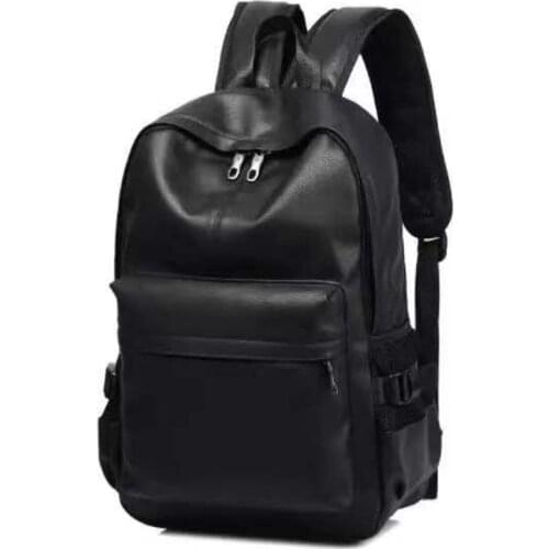 Backpack mens leisure travel backpack computer bag simple fashion trend junior high school students schoolbag menKM90013