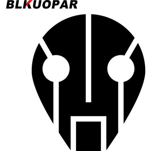 BLKUOPAR for Mask Car Stickers Creative Vinyl Material Decals Campervan Snowboard Waterproof Occlusion Scratch Funny Decor