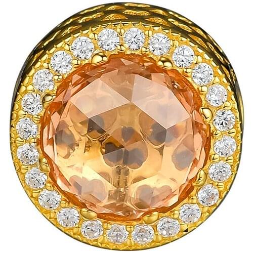 New Charms 925 Silver Original Fit Pandora Bracelets Sterling Silver Radiant Hearts Charm Beads for diy Women Jewelry