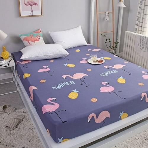 Cotton Fitting Bed Sheet Mattress Cover Dust Cover Piece