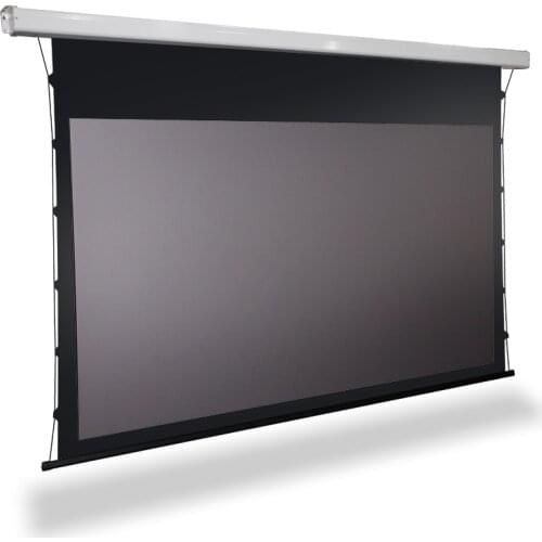 Cheapest Price Matte White Material Multimedia 4K 120 Inch Motorized Projector Screen