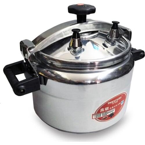 Aluminium alloy pressure cooker gasket commercial hotel gas pot stew pressure pan vacuum big size pressure-cooker cooking