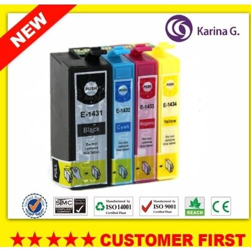 Compatible for T1431 T1432 T1433 T1434 Ink Cartridge suit For Epson ME Office 82WD 85ND 900WD 940FW 960FWD WP-7011 etc