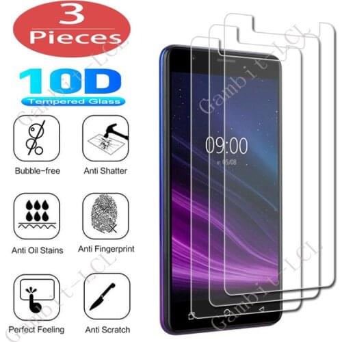 3Pcs Protection Glass For BQ 4030G Nice Mini 5016G Choice 5045L Wallet 5046L LTE 5047L Like Tempered Screen Protector Cover Film